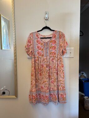 floral patterned dress